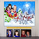 A gift for parents for the New Year 2023. Family cartoon photos, Caricature, Moscow,  Фото №1
