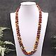 8 mm Jasper Mukait Natural Long Beads with Cut, Beads2, Moscow,  Фото №1