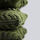 Pistachio pillow knitted Pillow decorative Pillow on the sofa. Pillow. Ira Pugach (pompon). My Livemaster. Фото №5