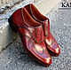 Мужские брогированные туфли. Туфли. KARINA. Handmade shoes. Ярмарка Мастеров.  Фото №4