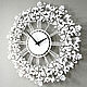 Wall clock 'Francis' made of metal 50 cm, white. Watch. art-clock (art-clock). Online shopping on My Livemaster.  Фото №2
