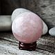 ball of rose quartz 'energy' stand (natural mineral). Ball. The inspiration of nature in stones. Online shopping on My Livemaster.  Фото №2