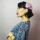 The hat is a pink overlay. Hats1. Novozhilova Hats. Online shopping on My Livemaster.  Фото №2