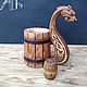 Wooden beer mug series Vikings ' Drakkar'. Mugs and cups. artconcept-1. My Livemaster. Фото №4
