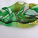Dish Autumn leaf, glass, fusing. Fruit makers. ArtSmiL home decor (Anna). Online shopping on My Livemaster.  Фото №2