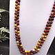8 mm Jasper Mukait Natural Long Beads with Cut. Beads2. naturalkavni. My Livemaster. Фото №5