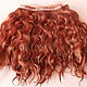 Mohair tress (cinnamon) (for dolls). Doll hair. Hair and everything for dolls. My Livemaster. Фото №5