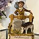 Винтаж: Статуэтка 19 век Dick Whittington and His Cat, Статуэтки винтажные, Москва,  Фото №1