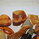 Souvenir pieces of amber, Stones, Kaliningrad,  Фото №1
