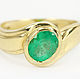 Order 1.10 Carat Natural Emerald Ring, Solid Gold Emerald Ring, Emerald Ring. JR Colombian Emeralds (JRemeralds). Livemaster. . Rings Фото №3