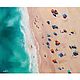 Oil Painting Sea Beach Umbrellas Seascape, Pictures, Moscow,  Фото №1