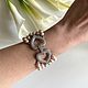 Заказать Браслет из жемчуга широкий. Браслет широкий из жемчуга. 4NADYA Jewelry. Ярмарка Мастеров. . Браслет из бусин Фото №3