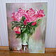 'Roses are a wonderful color' Oil on canvas. Pictures. Anji's favourite pictures (anzhela-a). My Livemaster. Фото №6