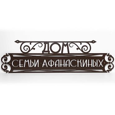 Для дома и интерьера ручной работы. Ярмарка Мастеров - ручная работа Табличка из металла. Handmade.