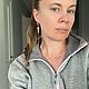 Cерьги "Жемчужные нити" (натуральный жемчуг). Серьги классические. Украшения  -Мария М-. Ярмарка Мастеров.  Фото №4
