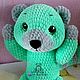 Toy lemur knitted plush toy lemur soft toy. Stuffed Toys. vyazunchiki-lz (vyazunchiki-lz). Online shopping on My Livemaster.  Фото №2