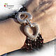 Silver Garnet bracelet 925 Silver Natural stones. Bead bracelet. cherry.jewelry. Online shopping on My Livemaster.  Фото №2
