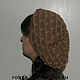 Knitted beret 'Creme brulee'. Berets. Oksana Vladarskaya. Online shopping on My Livemaster.  Фото №2