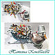 Новогодний сувенир Снеговик с санями, Новогодние композиции, Железноводск,  Фото №1