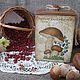 'Mushroom basket'-Box. Storage Box. Hundred centuries. Online shopping on My Livemaster.  Фото №2