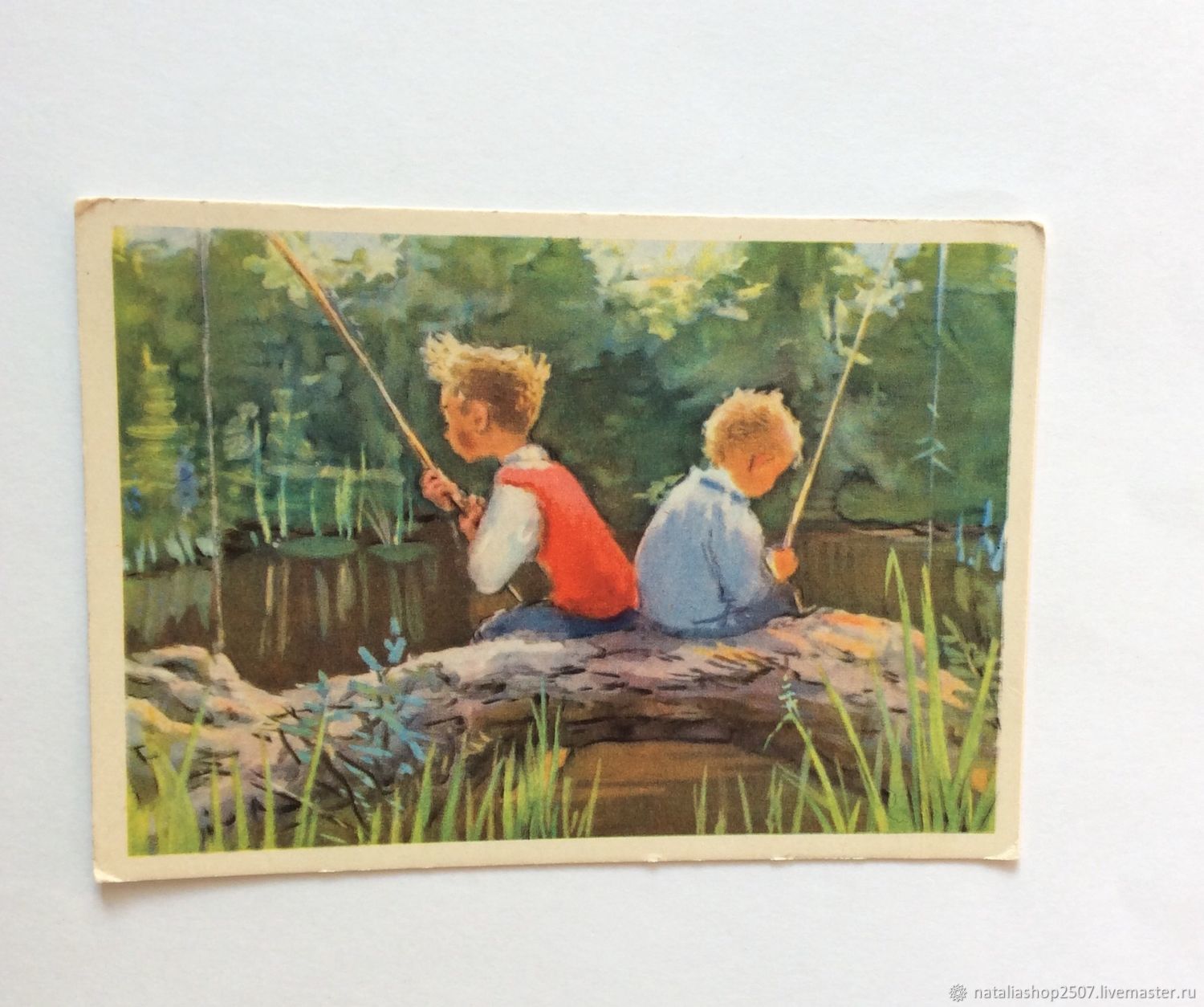 Для любимой, открытки живопись 1955 года цена