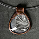 Copper pendant with intaglio 'Moon-Sun', Pendant, Nizhnij Tagil,  Фото №1