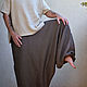 Льняные штаны-афгани  для мужчин с карманами - 23 расцветки, Брюки мужские, Бээр-Шева,  Фото №1