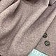 Пальтовая ткань серо-розовый меланж, с шерстью в составе. Ткани. Ткани для одежды Сasaditessuti. Интернет-магазин Ярмарка Мастеров.  Фото №2