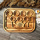 A board for assembling bracelets and rosaries for beads 4-8 mm. Jewelry Tools. vyzhiganievlg (serikovwoodcraft). My Livemaster. Фото №6