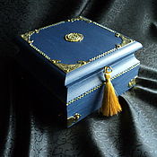 Фен-шуй и эзотерика handmade. Livemaster - original item The box is Royal blue. (6 in 1). Handmade.