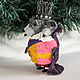 Order The Mouse King. Cotton Christmas toy handmade. DOLLiAN. Livemaster. . Christmas decorations Фото №3
