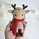 Заказать Мастер-класс по вязанию крючком Оленёнок Руди. Lucy-rose-crochet-. Ярмарка Мастеров. . Схемы вязания Фото №3