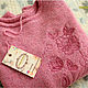  Свитер "Диво" из 100% мериноса. Свитеры. FAVORITE KNITWEAR (Наталья). Ярмарка Мастеров.  Фото №5