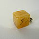 Natural amber pendant 'Cube' K-808. Pendant. Amber shop (vazeikin). My Livemaster. Фото №4