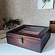 A medallion box with glass, Box, St. Petersburg,  Фото №1