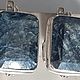 Заказать Комплекты 18.5 и 19 р.С Уральским Сапфиром 8 Ct. Роберт Серебро 999.. Ярмарка Мастеров. . Комплекты украшений Фото №3
