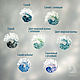 Wave-spiral pendant (different colors and sizes). Pendants. DriftLand. My Livemaster. Фото №5
