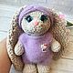 Заказать Плюшевая зайка. BabyKlubok_VL. Ярмарка Мастеров. . Амигуруми куклы и игрушки Фото №3