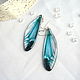Transparent Wings Earrings Dragonfly Butterfly Insects Epoxy Resin. Earrings. WonderLand. My Livemaster. Фото №4