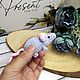 Брелок плюшевый амигуруми Мышь. Брелок. Amigurumi-20. Интернет-магазин Ярмарка Мастеров.  Фото №2