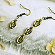 Copy of Copy of Copy of Copy of Copy of Beaded Earrings SDE1450740. Earrings. Kroshka Bizhu. My Livemaster. Фото №6