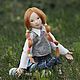 Соня (БЖД кукла). Шарнирная кукла. Шишкина Нина / irni_dolls. Интернет-магазин Ярмарка Мастеров.  Фото №2