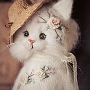 Куклы и игрушки handmade. Livemaster - original item Embroidered coat white. Handmade.