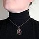Подвеска из серебра с рубином Пёрышко. Подвеска. MIELVA - украшения из серебра. Ярмарка Мастеров.  Фото №7
