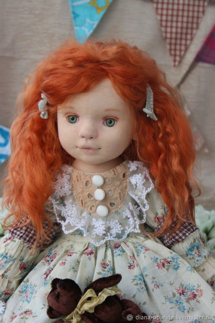 Nastyusha. Interior doll, Dolls, Permian,  Фото №1