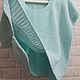 Заказать Топ из хлопка женский мятного цвета нежный мягкий. AccessoriesWool мягко и комфортно. Ярмарка Мастеров. . Топы Фото №3