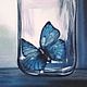 Заказать Картина:Призрачная бабочка. Honfleur ( Ирина Де Сен Леже ). Ярмарка Мастеров. . Картины Фото №3