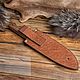 Кованый тесак "Shagul". Ножи. Haberdasher. Ярмарка Мастеров.  Фото №6