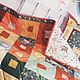 Покрывало Лесные истории, лоскутный плед, одеяло лоскутное купить. Покрывала. Лоскутный домик (Ирина) (ivishka). Ярмарка Мастеров.  Фото №8