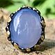 Silver ring with chalcedony, Rings, Moscow,  Фото №1